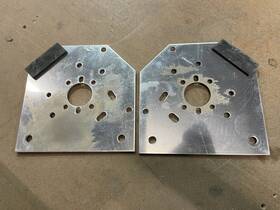 36340 Roll-rite Tarp Cover Aluminum Mounting Bracket Pair