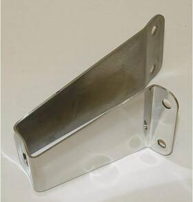 11140.01 Rugged Ridge Spare Tire Stop Stainless Steel Fits 1976-1986