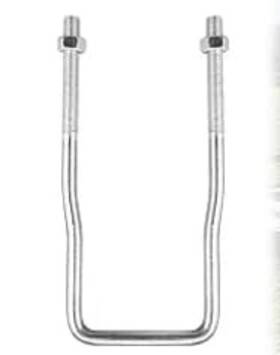 Rvpnr381 Rvpnr 720717413022 U-bolt Spare Tire Carrier Holder Bracket 12 Inch For Trailer Side Mount 4 Or 5