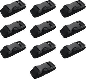 H20221010bc4021 S Sydien 10pcs Tie Down Straps Black Adjustable Nylon 1 Inch X47