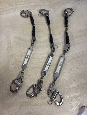 2913267 Sail Handy Lock Shroud And Snap Shackles For Boating Boats
