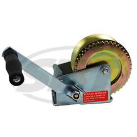 10-016 Sbt 1400 Lb Cap.single Speed Gear Winch.rope&cable Only 4 Str Watercraft