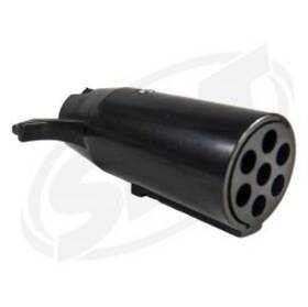 10-391-sb Sbt. Trailer Electric Adapter 7 Pole Round To 4 Flat 10-391