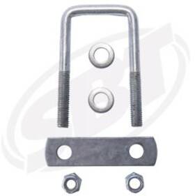 10-430-sb Sbt. Trailer U-bolts With Frame Straps 2-1/ 8 X 4 And Strap 10-430