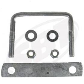 10-433-sb Sbt. Trailer U-bolts With Frame Straps 4-1/ 8 X 3 And 6 Strap 10-433