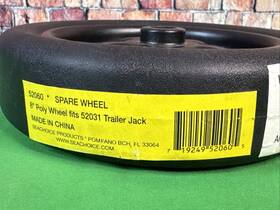 50-52060 Seachoice Trailer Jack Tongue 8 Inch Replacement Wheel Tire 52060