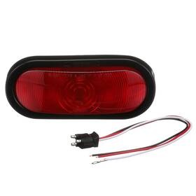 50-52931 Seachoice New 6 Inch Oval Red Sealed Tail Light
