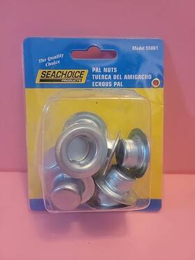 50-55861 Seachoice 10 Pack Of 5/8 Inch Zinc Plated Steel Boat Trailer Roller Shaft Pal Nuts E