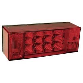Seachoice 52641 Led Submersible Over 80 Inch Trailer Tail Light -7-function Lamp Left