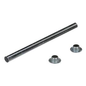 55811 Seachoice Zinc Plated Steel 12 Inch Roller Shaft Includes 2 Pal Nuts