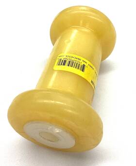 56520 Seachoice Yellow Molded 5 Inch Wide Boat Trailer Rubber Spool Roller