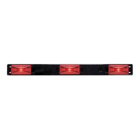 Mcl83rksch Seachoice 51831 Led Sealed Identification 3 Bulb Trailer Light Bar