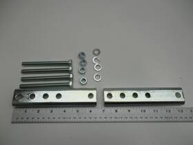 Shelby 2138-03 Boat Trailer Jack Model 5754a Mounting Straps And Bolts Replacement Kit