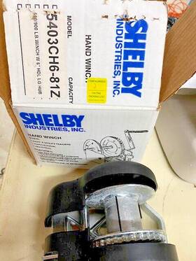 5403 Shelby Winch For Boat Trailer New