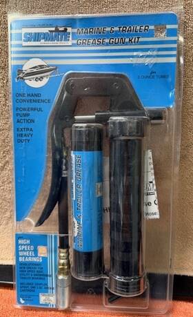 20036 Shipmate Marine And Trailer Grease Gun Kit 3oz. Tube-new In Package Made Usa