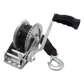 4012042 Shoreline Marine Heavy Duty Single Drive Trailer Winch With Strap