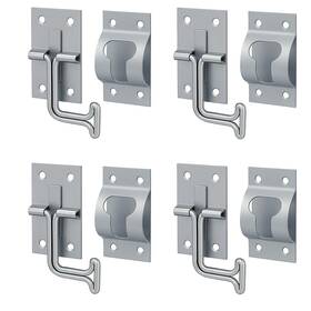 Sp-602ss-4 Sierra Pacific Rigid Hitch 90 Degree Wire Door Holders With Female Keeper 4-pk