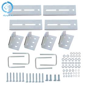 Su1047915ku Skyup2018 8 Inch Galvanized Swivel Top Bunk Bracket Kit With Hardware For Boat Trailer 2x3 4