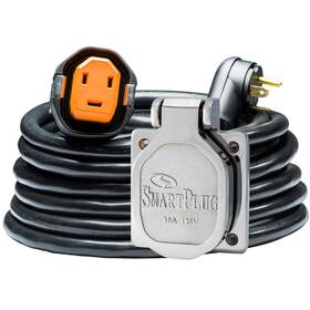 R30303bm30nt Smartplug Rv Kit 30 Amp Cordset And Stainless Steel Inlet Combo - 30ft New