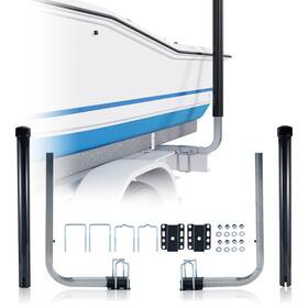 Bd-pr-btg05-wh Soundforge 40 Inch /48 /60 Black Height Grade Boat Trailer Guide Ons Heavy Duty Galvanized