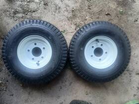 50854 Southwest Wheel Qty 2 Loadstar 5-hole 8 Inch X 3.75 Trailer And Tire 5.70-8 4ply Foam Filled