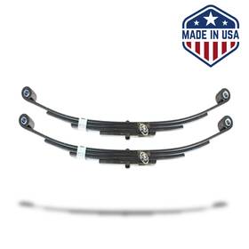 De-sw4b Southwest Wheel 2-pack Usa Made 4 Leaf 25 1/4 Inch 1 750 Lbs Double Eye Trailer Spring
