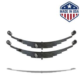 De-sw6 Southwest Wheel 2-pack Usa Made 6 Leaf 25 1/4 Inch 3 500 Lbs Double Eye Trailer Spring