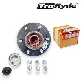 Pgpp-rvik-8pg Southwest Wheel Pre-greased Trailer Hub Kit 6 On 5.5 Inch For 5 200 Lbs Axle