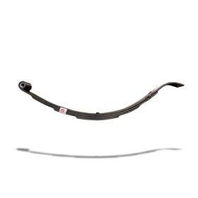 Sr-wh4 Southwest Wheel 4 Leaf 24.62 Inch Radius End Slipper Trailer Spring 1 000 Lbs