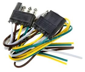 Hp5300 Standard Motor Products Tc45 4-pin Trailer Wire Connector Pigtail Set