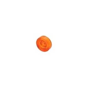 Rp325 Stoltz 3 Inch D Red Polyurethane Roller End Cap For 1/2 Shaft
