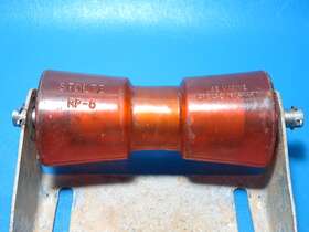 Stoltz Rp8 Rp-8 Marine Trailer Keel Roller 8 Inch With Steel Mounting Plate And 5/8 Shaft