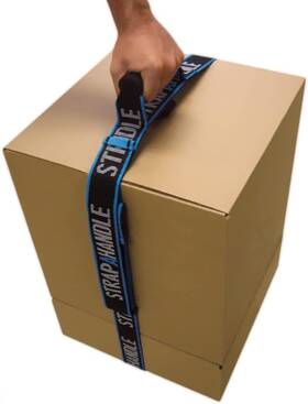 Cecominod057938 Strap-a-handle 8 Carry With Adjustable Belt 8&apos Length 40lb. Capacity