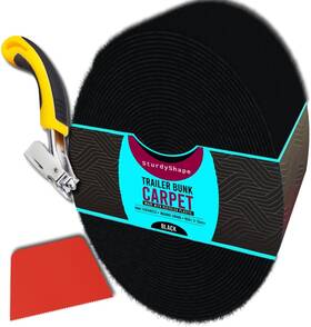 100ftx12in Sturdyshape 065015504177 Boat Trailer Bunk Carpet -the Marine Is 25oz- B