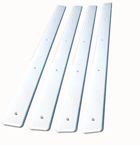Surfix 687847997986 Boat Trailer Bunk Glides 3 In X 54 Kit Of 4