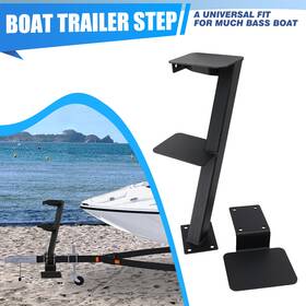 Su-c1970 Suvwinner Bass Boat Trailer 2 Step Non-slip Without Handle For Universal Tongue