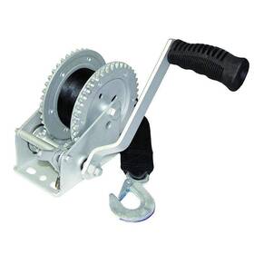 T9t-etr59918dp T-h Marine 1000lb Load Cap 20ft Strap Black Corrode Resistant Trailer Boat Winch Without Cable