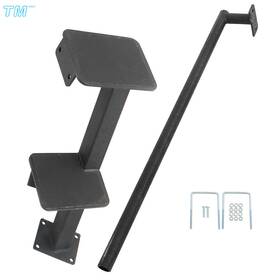 Th473112 Techme17 Boat Step Dual Bass Trailer Steps With Handle For All Types Boats New