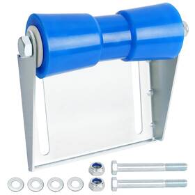 Tengbase 717817359916 8inch Boat Trailer Rollers With Brackets Keel Roller Assembly Kit For Tr
