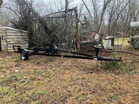 1l8t1201xk1s64533 Ti Trailers Boatless 1989 C-21 Boat Trailer For Bayliner/arriva 2 990lb Maximum Capacity