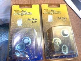 14388-3 Tie Down 2 New Packs 1/2 Inch Long Run Bulk 8ct Roller Shaft Pal Nuts Boat Trailer