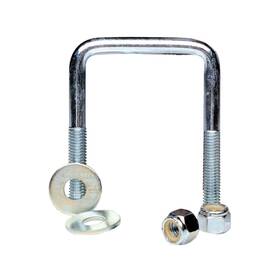 Tie Down 86219 Zinc Plated Marine Square U-bolt Kit 3/8 Inch X 1-5/8 3-9/16