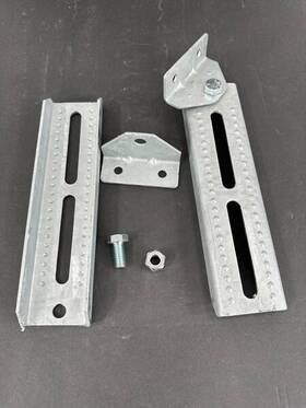 81215-1 Tie Down Engineering Trailer Parts -10 Inch Bunk Bolster Bracket With Swivel Set Of 2 For Pwc Boat Jet Ski