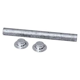 86184 Tie Down Engineering 6-1/4 Inch L X 1/2 D Galvanized Steel Roller Shaft W Pal Nuts