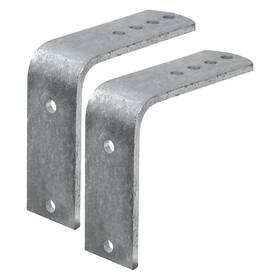 86262 Tie Down Engineering Flush Bracket For 8 Inch And 12 Metal Fenders 2 Pieces