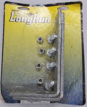 Lr81231 Tie Down Trailer Products 81231 Universal Fender Brackets For Plastic Fenders Galvanized Steel