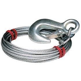 59379 Tiedown Engineering Boat Trailer 3/16 Inch X 20ft Winch Cable 4200 Lbs. Break Strength
