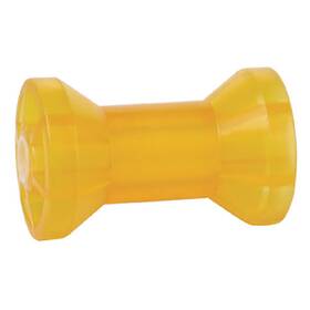 86283 Tiedown Engineering Boat Trailer Amber/yellow Poly Spool Roller 5 Inch