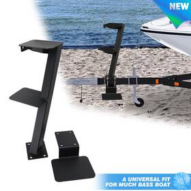 Ti-c1970 Tiewards Boat Trailer Step 3-step Non-slip For Universal Tongue Without Handle