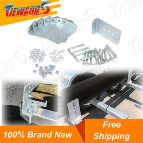 Tic289 Tiewards Boat Trailer Bunk Bracket Kit 8ftft L-type Galvanized For 3 X Cross Member 8 Set